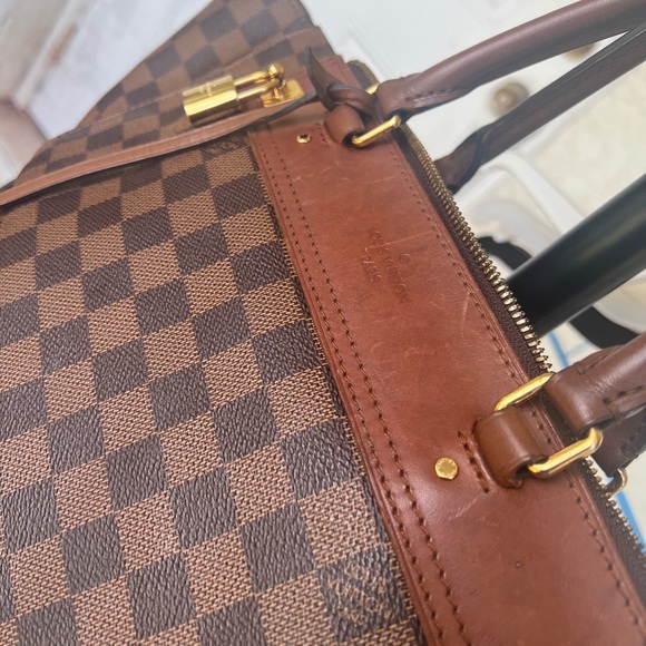 LOUIS VUITTON Damier Ebene with wallet - Picture 11 of 12